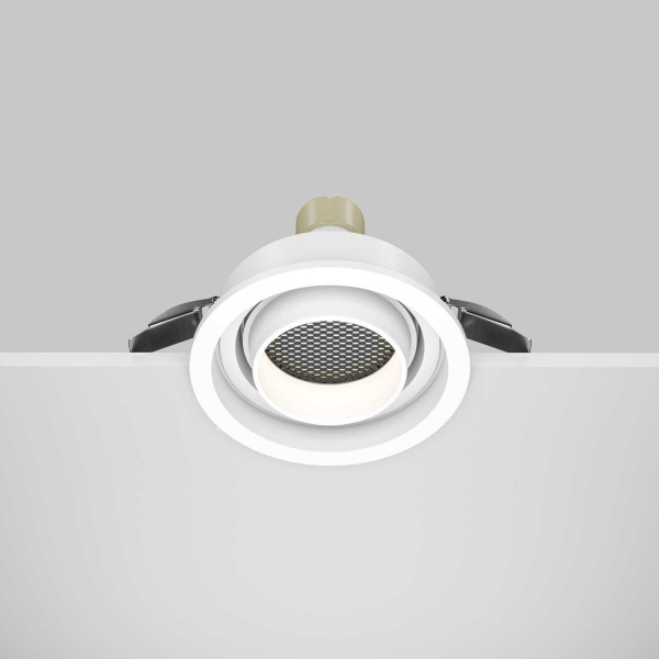 Встраиваемый светильник Maytoni Technical DL113-GU10-01-RD-W