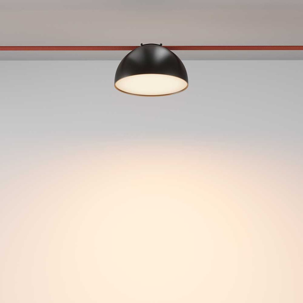 Подвесной светодиодный светильник Maytoni Technical Pendant system Parity Bowl TR126B-20W3K-B