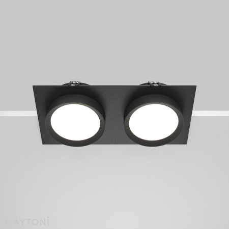 Встраиваемый светильник Technical DL086-02-GX53-SQ-B
