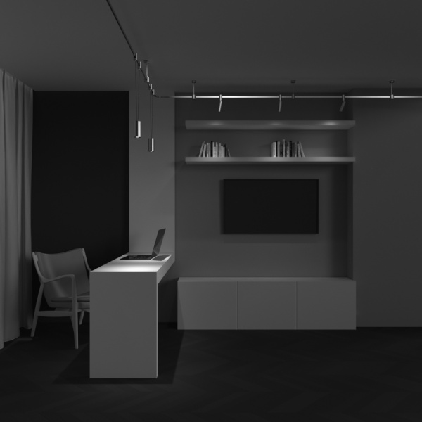 Трековый светильник Technical TR157-1-12W3K-PT