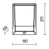Уличный настенный светильник Outdoor O448WL-L9GF3KSR