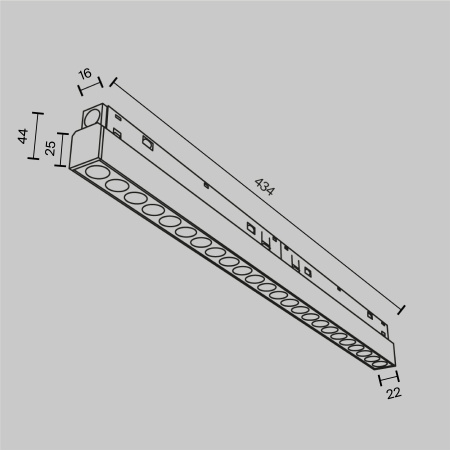 Трековый светильник Technical TR031-4-24WTW-M-DSZ-W
