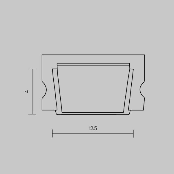 Комплектующие для профиля Led Strip 642021