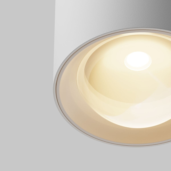 Потолочный светодиодный светильник Maytoni Technical Ceiling Lens C217CL-15W3K-W