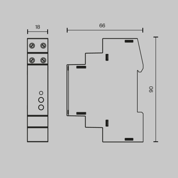Диммер Lighting control 721018