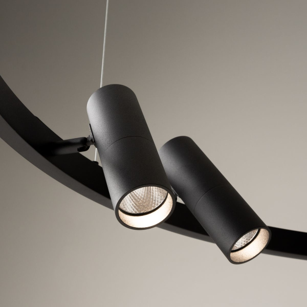 Подвесная светодиодная люстра Maytoni Satellite MOD102PL-L42BK