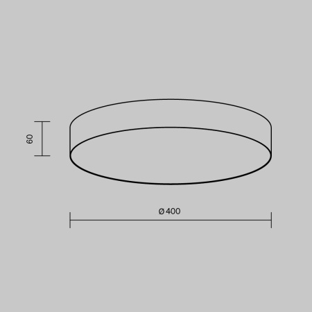 Потолочный светильник Technical C032CL-45W4K-RD-B