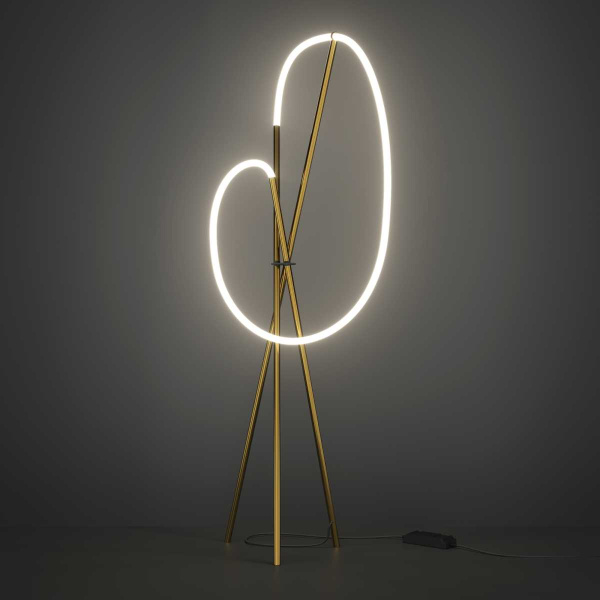 Напольный светильник (торшер) Maytoni Crochet MOD369FL-L36BS3K