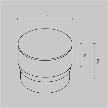 Комплектующие для трековой системы Technical RingSAcr-5-W