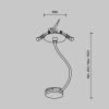 Комплектующие для систем освещения с токоведущими элементами Technical TRA130RWC-2B