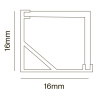 Профиль Led Strip ALM009S-2M