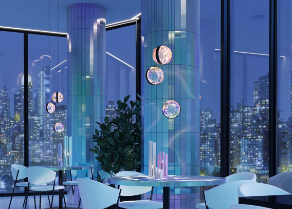 Подвесной светильник Maytoni Misterio MOD379PL-L17B3K