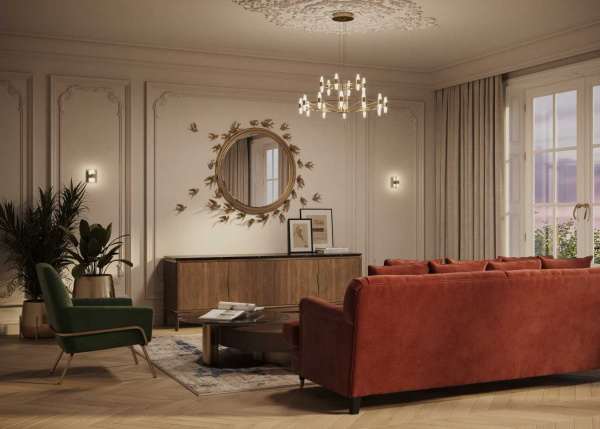 Настенный светильник (бра) Maytoni Arana MOD401WL-L6BS3K