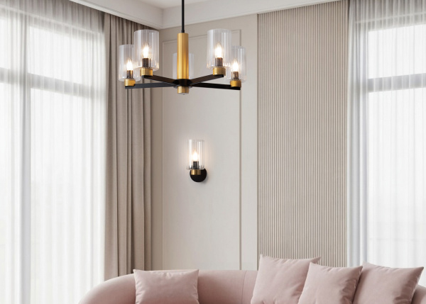 Настенный светильник (бра) Freya FR2051WL-01BBS1