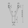 Трековый светильник Technical TR157-1-12W3K-B