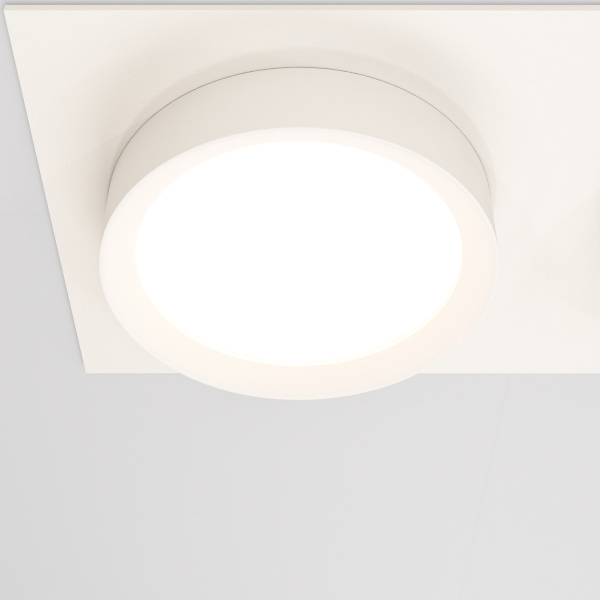 Встраиваемый светильник Technical DL086-02-GX53-SQ-W