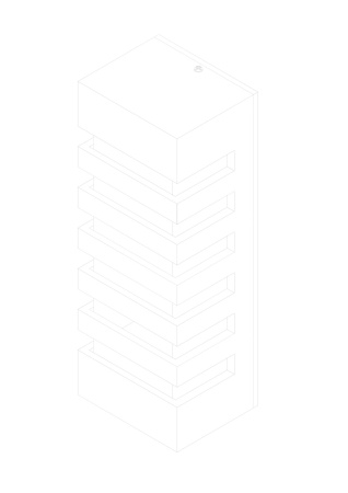 Уличный настенный светильник Outdoor O034WL-02B