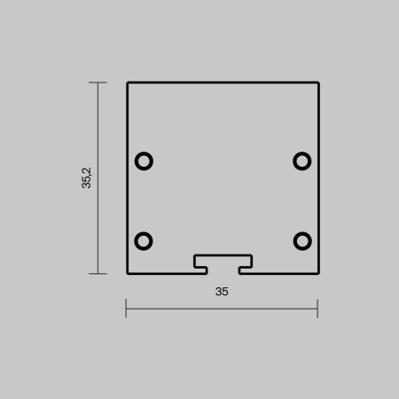 Комплектующие для профиля Led Strip 642039