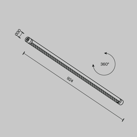 Светильник Technical C149CL-L900-24W3K-B